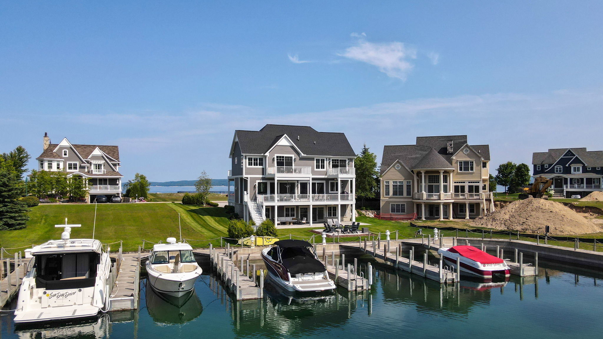 Picture of a luxurious Bay Harbor waterfront home.