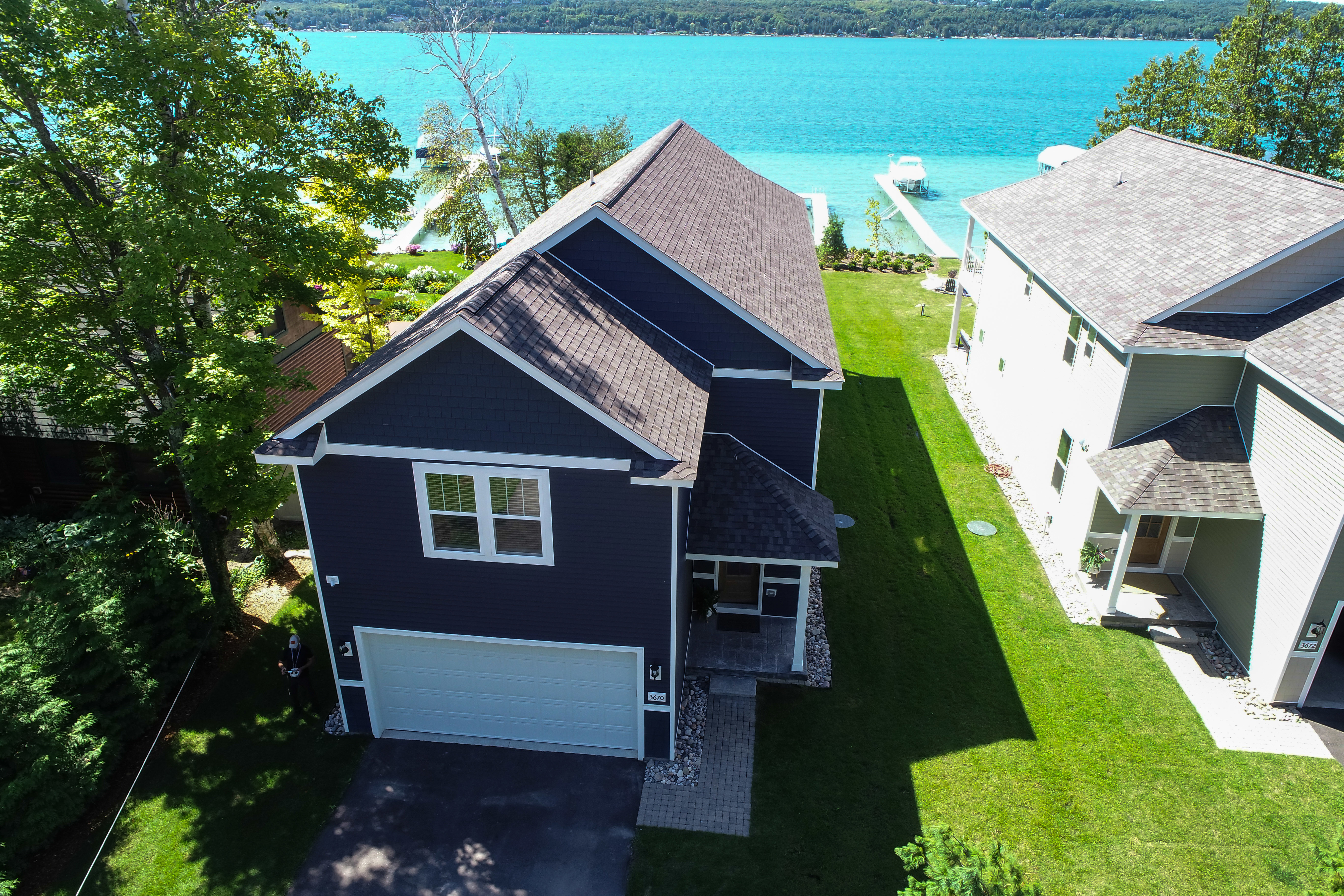Picture of a home for sale on Lake Charlevoix