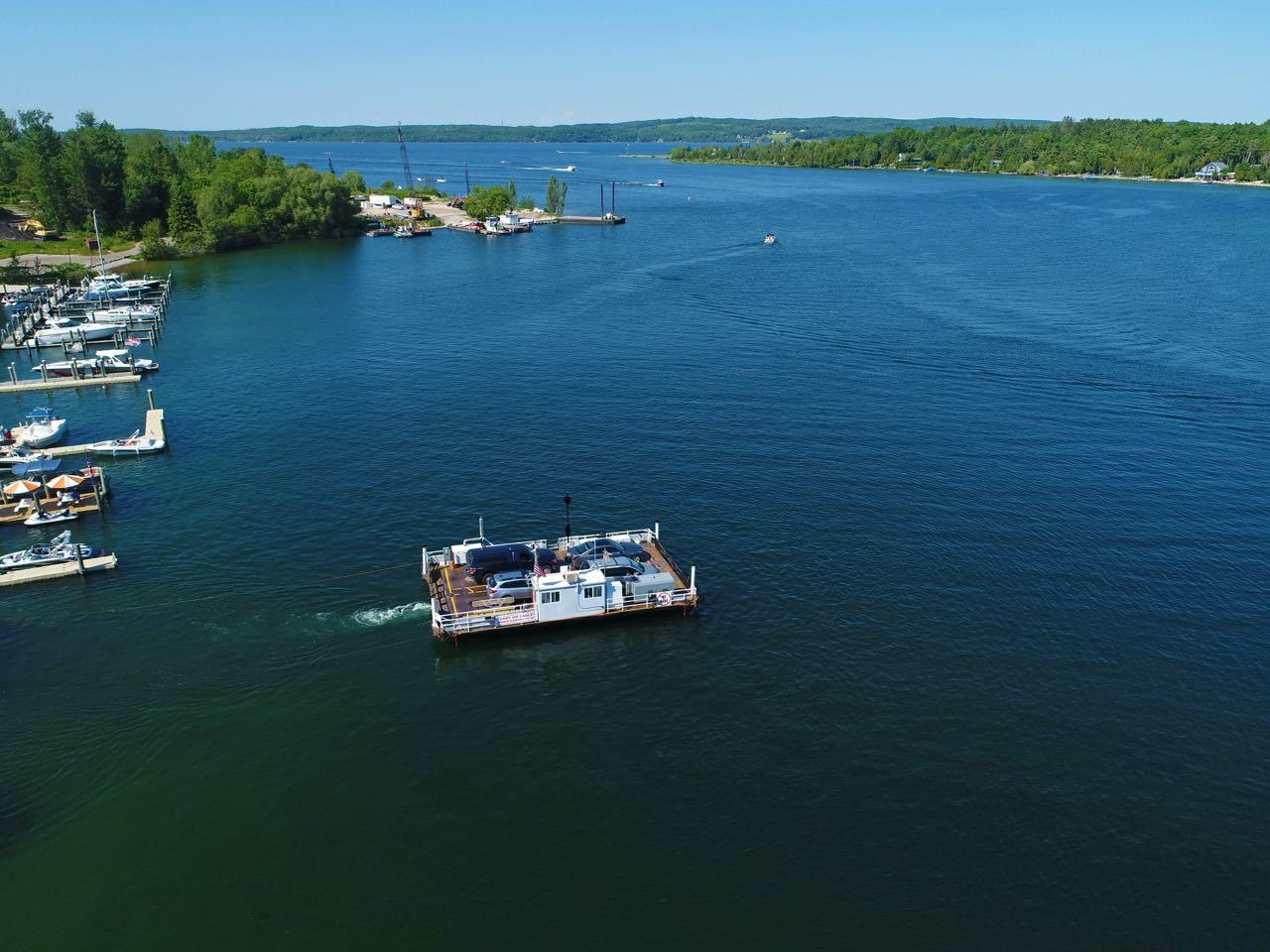 SAVE TIME WITH THE IRONTON FERRY