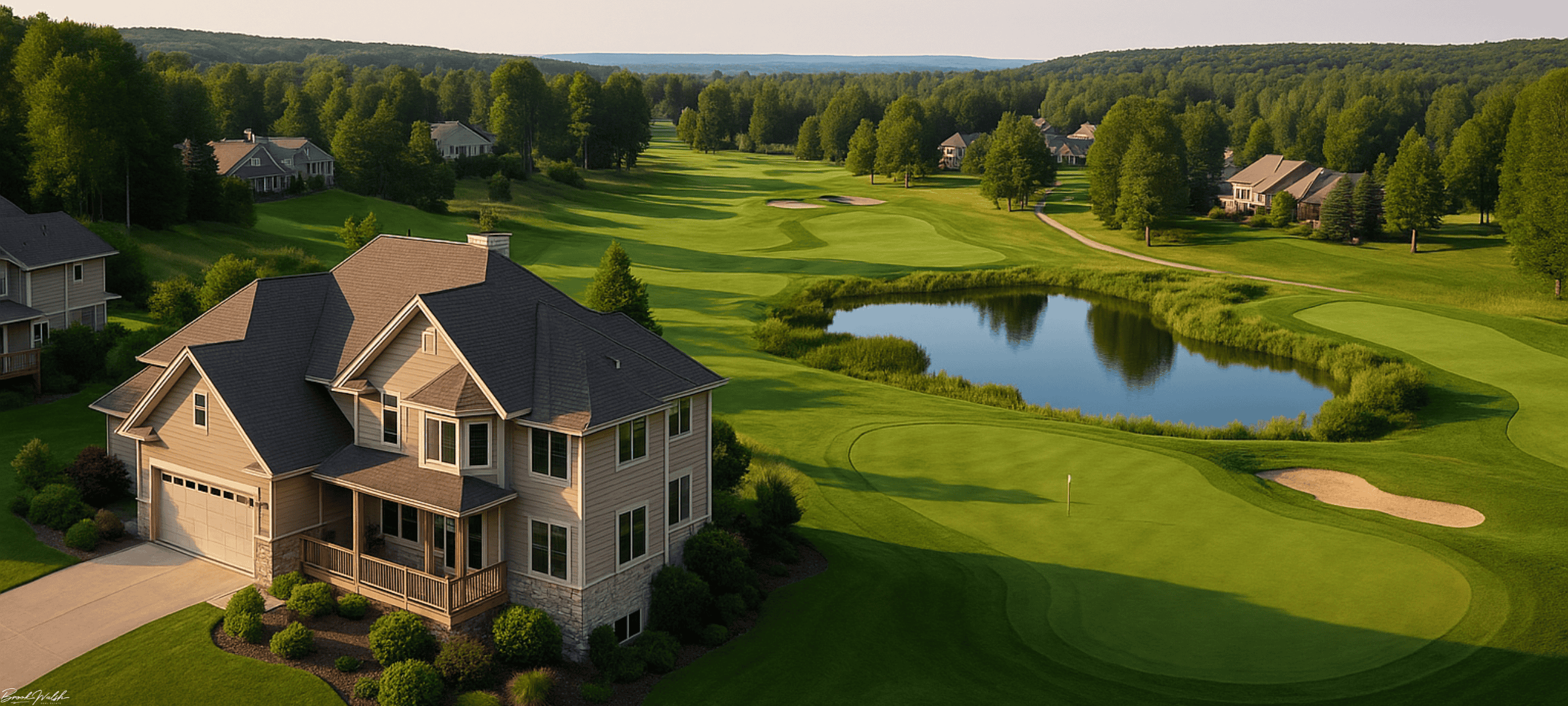 A-Ga-Ming Golf Resort luxury homes with scenic golf courses in Northern Michigan