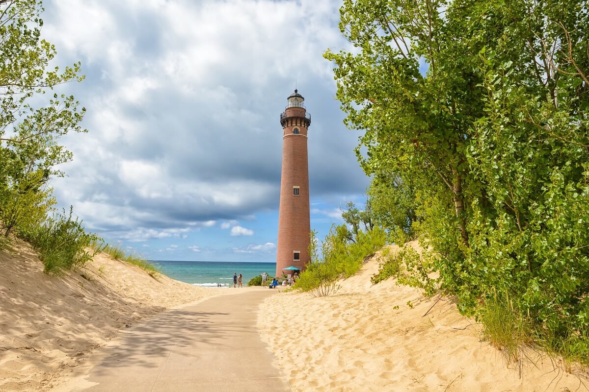 Michigan beachfront