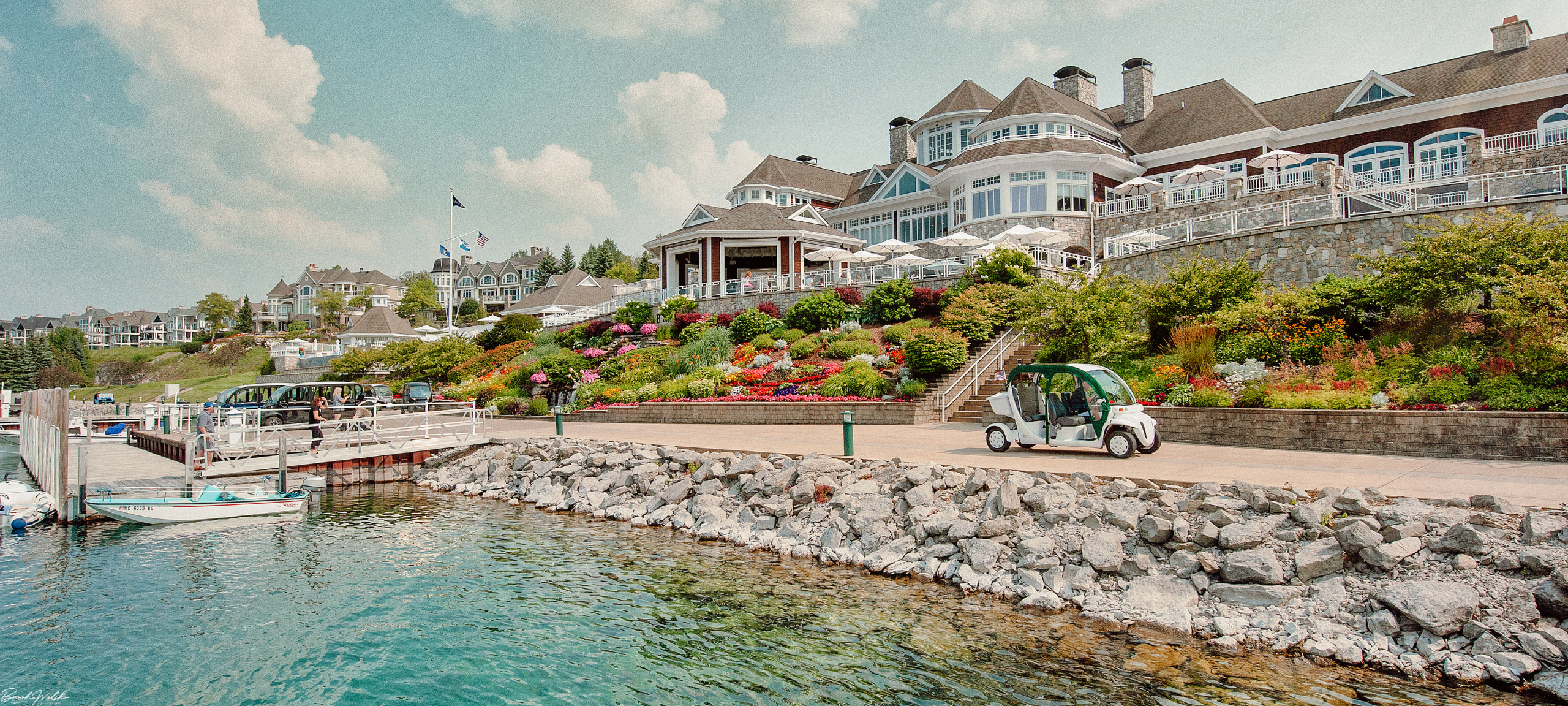 Bay Harbor, MI resort-style homes with golf, marina, and lake views