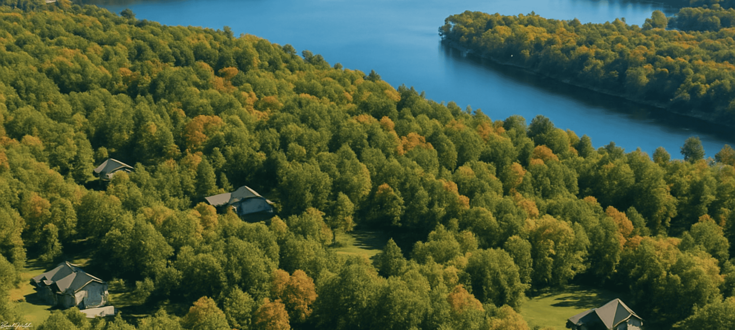 Bellaire Land Lover homes surrounded by scenic Northern Michigan landscapes