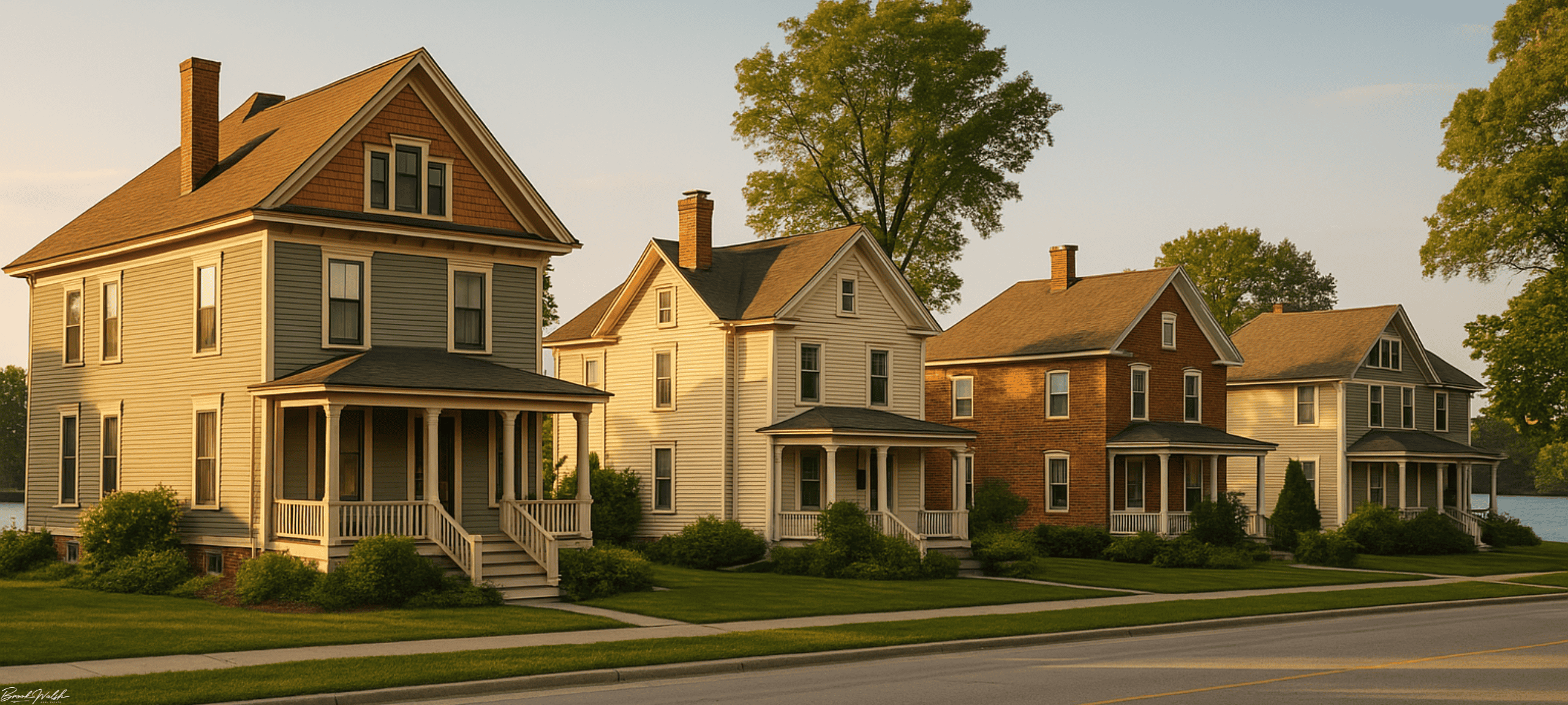 Downtown Cheboygan homes with historic charm and lake access