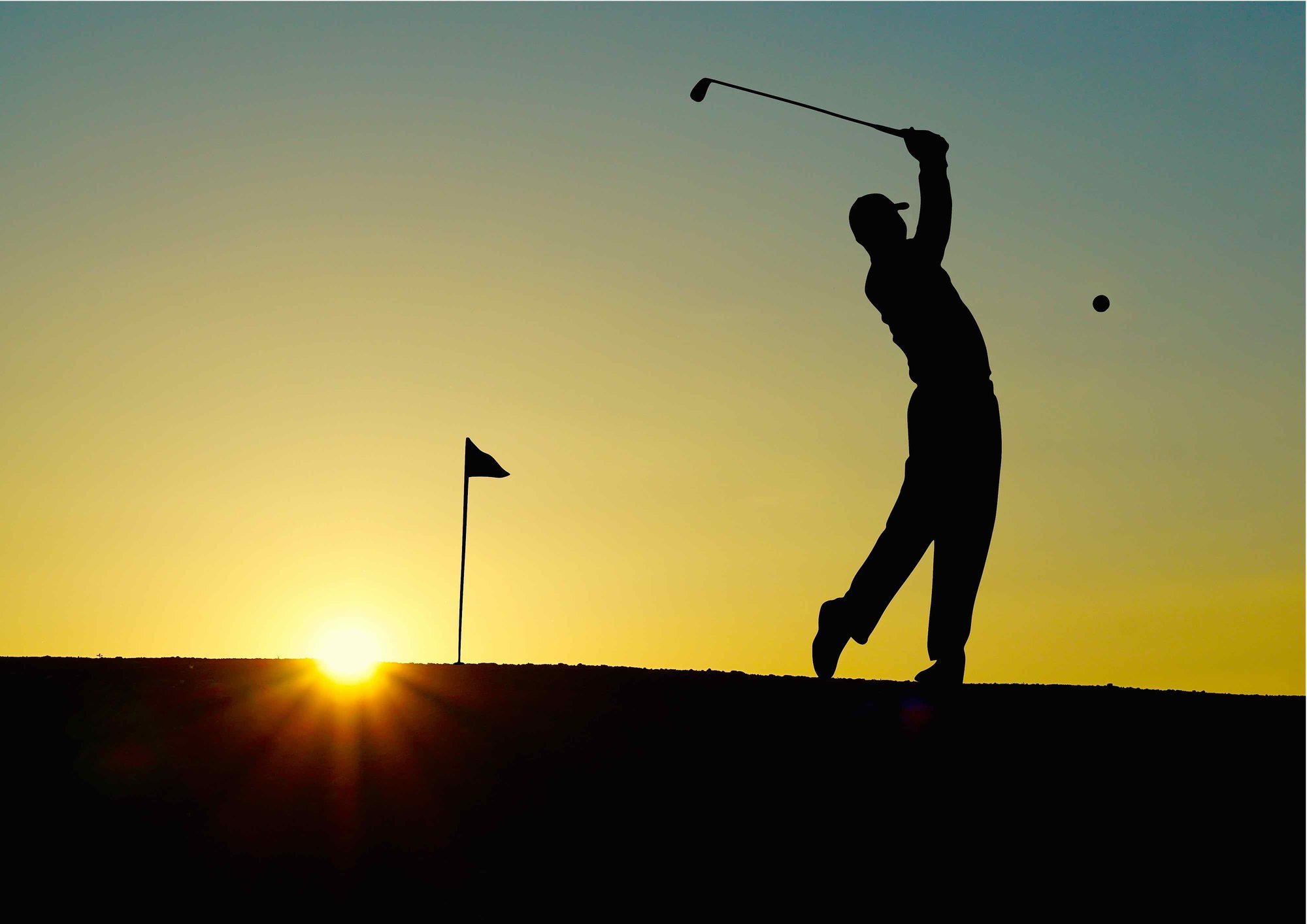 Picture of a golfer at Crooked Tree Golf Club