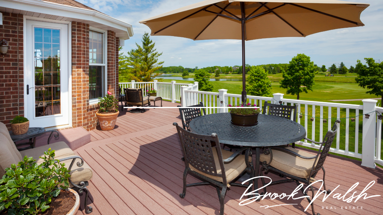 A luxurious home with a golf course view in Bay Harbor, Northern Michigan.