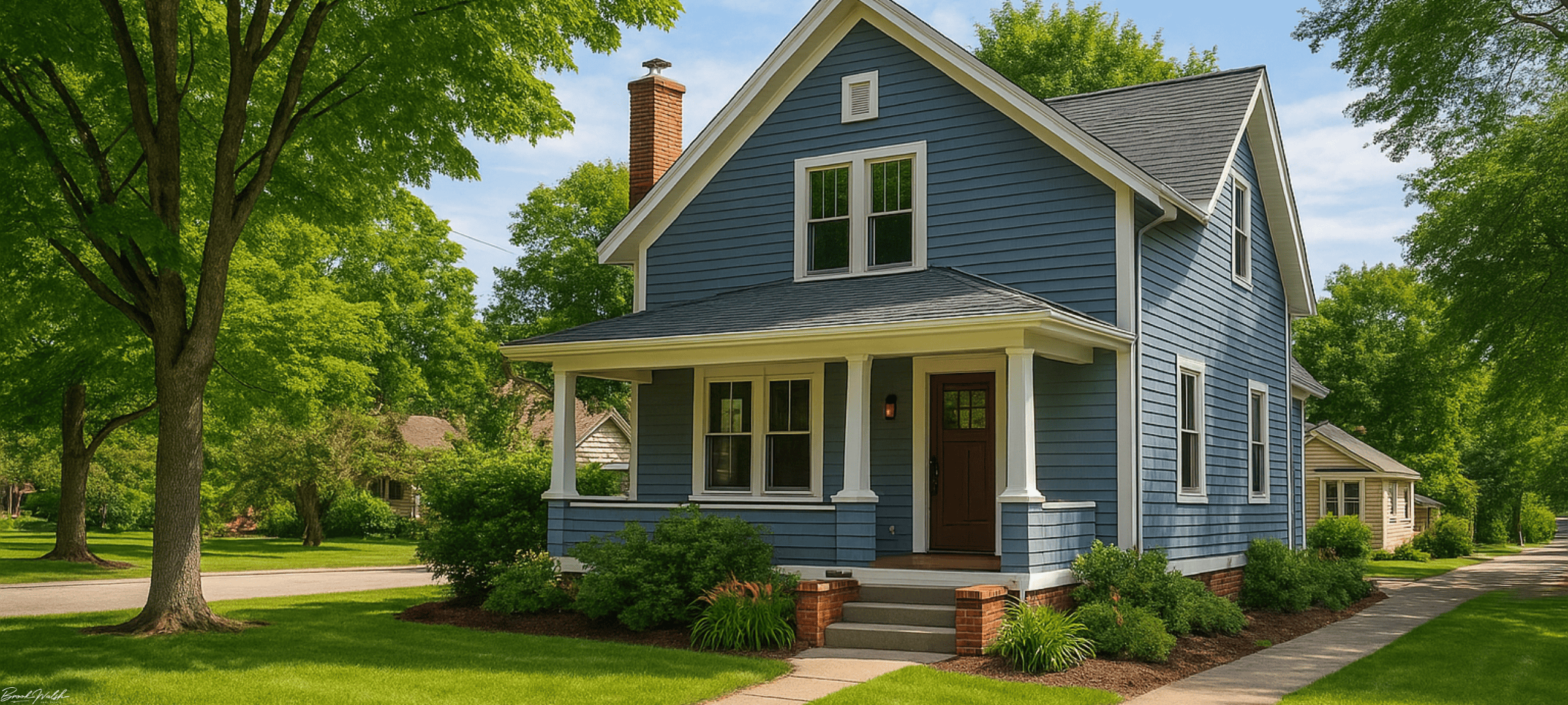 A scenic downtown home in Interlochen, Michigan for sale