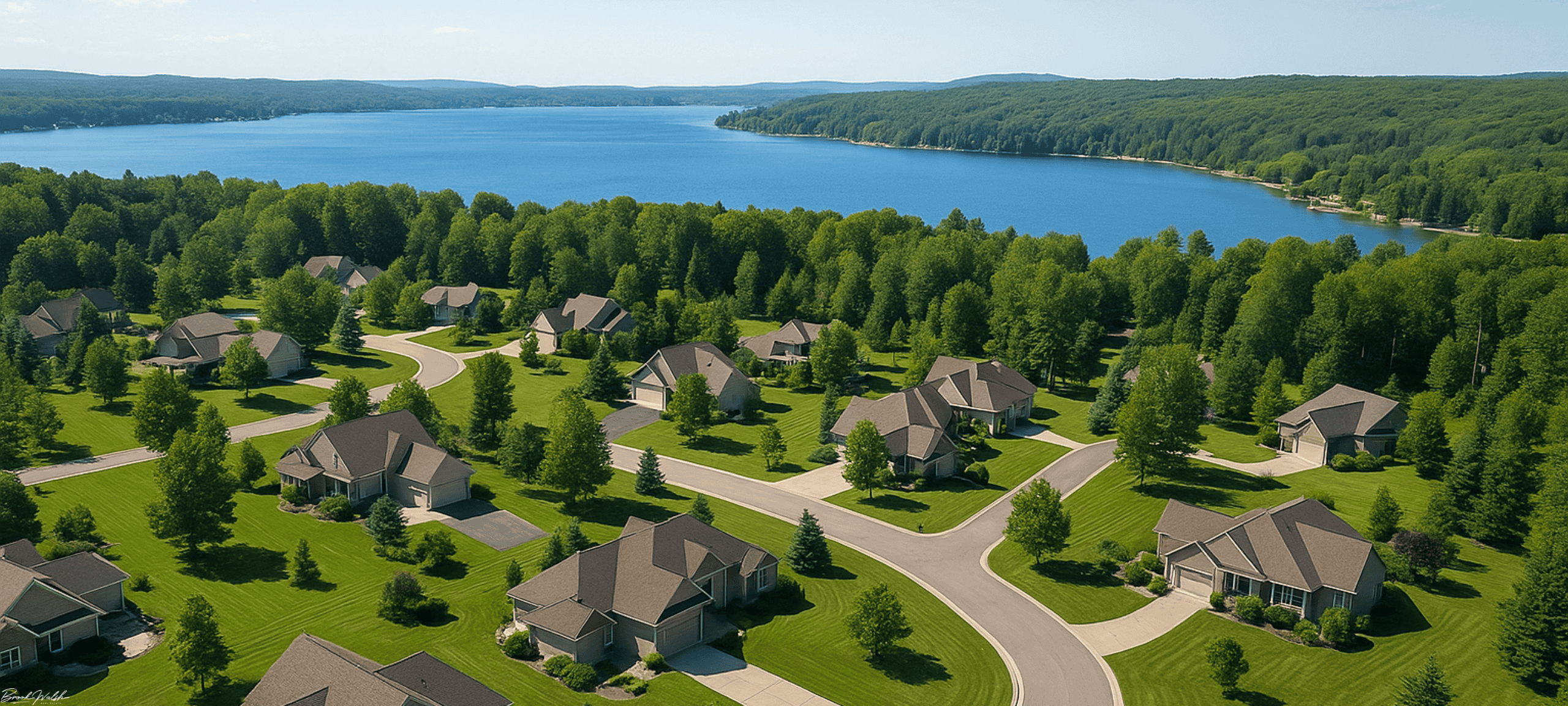 Lakeview Estates homes for sale in Boyne City, MI with scenic views and spacious properties