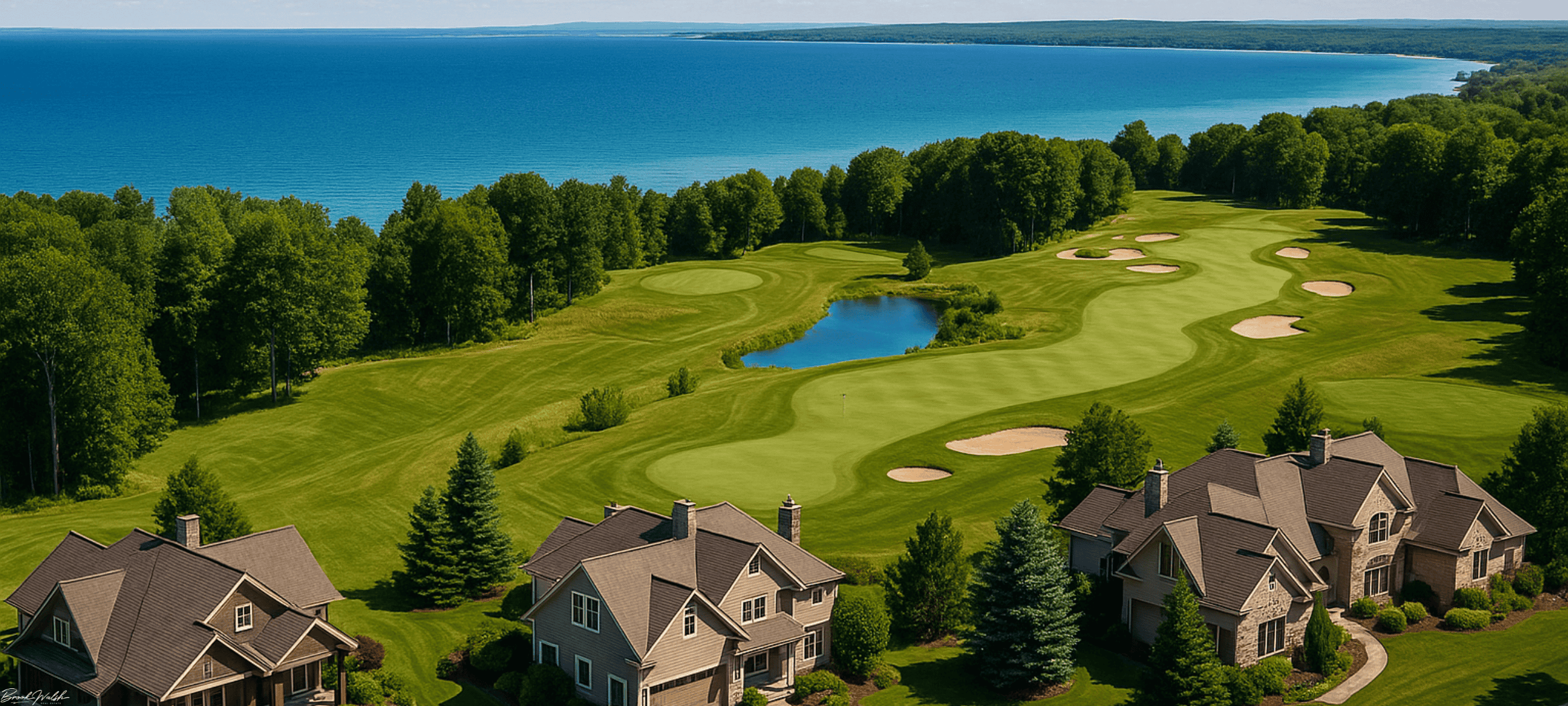 Little Traverse Bay Golf Club homes with Lake Michigan views