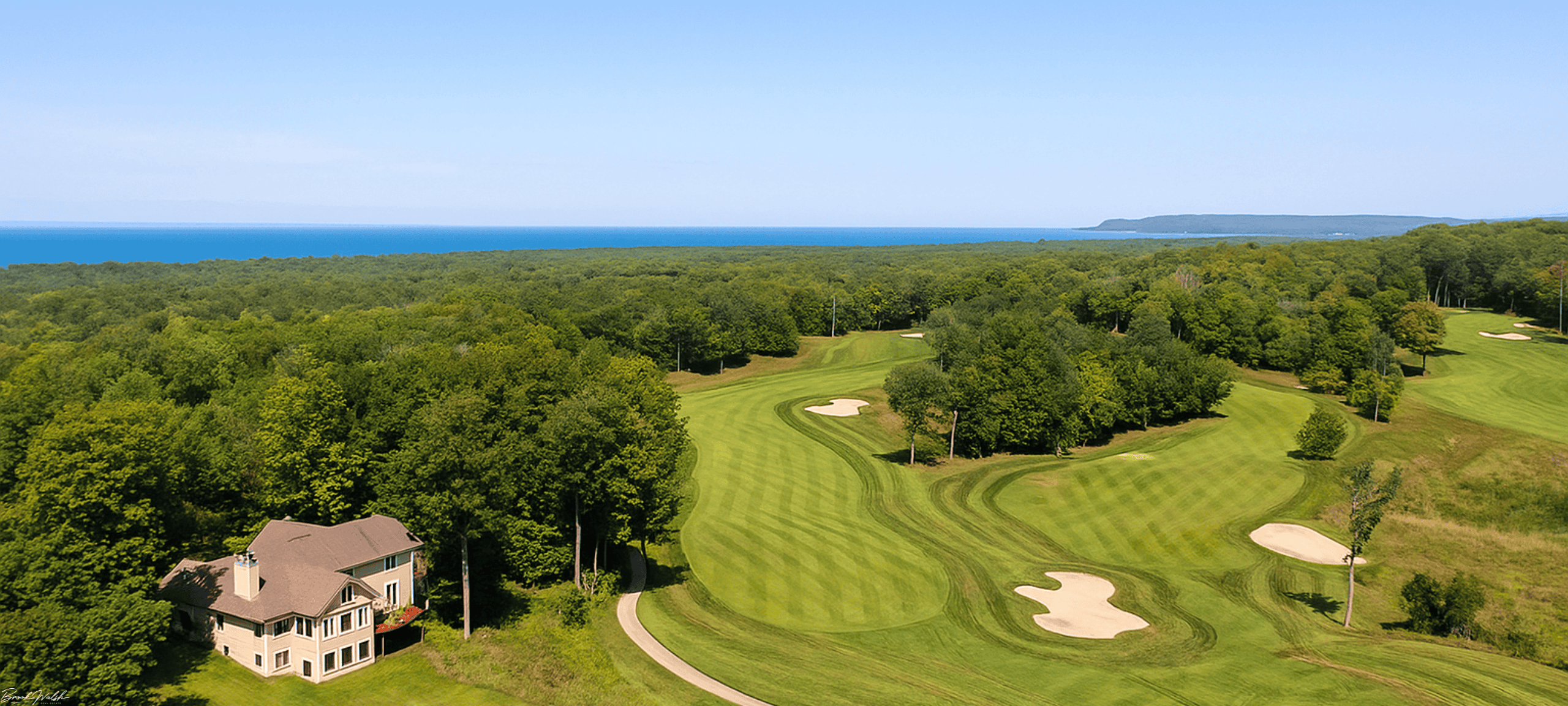Manitou Passage Golf Club homes for sale in Cedar, MI with golf course views