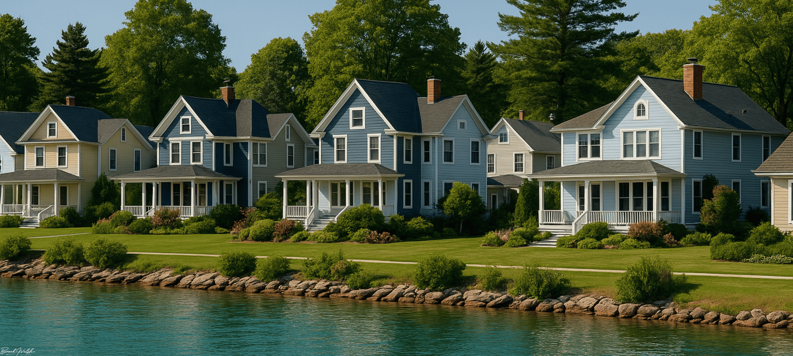 Charming lakefront homes for sale in downtown Northport, MI