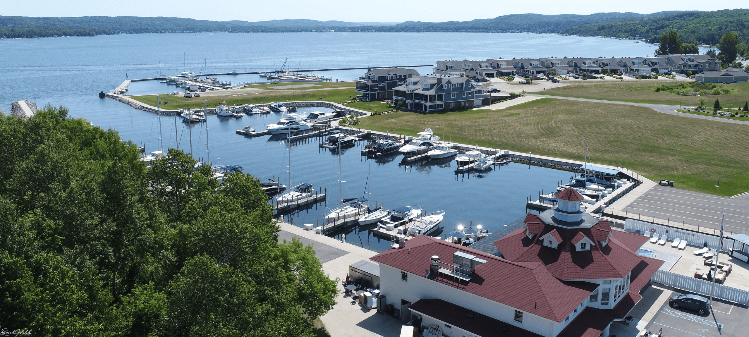 Lakefront homes at Sommerset Pointe in Boyne City, MI