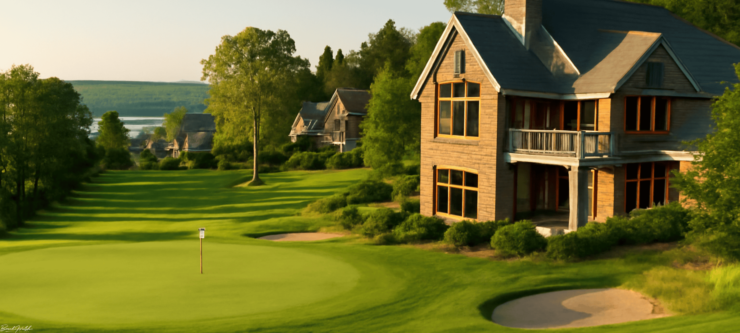 Luxury golf homes for sale at The Homestead Resort, Glen Arbor, MI.