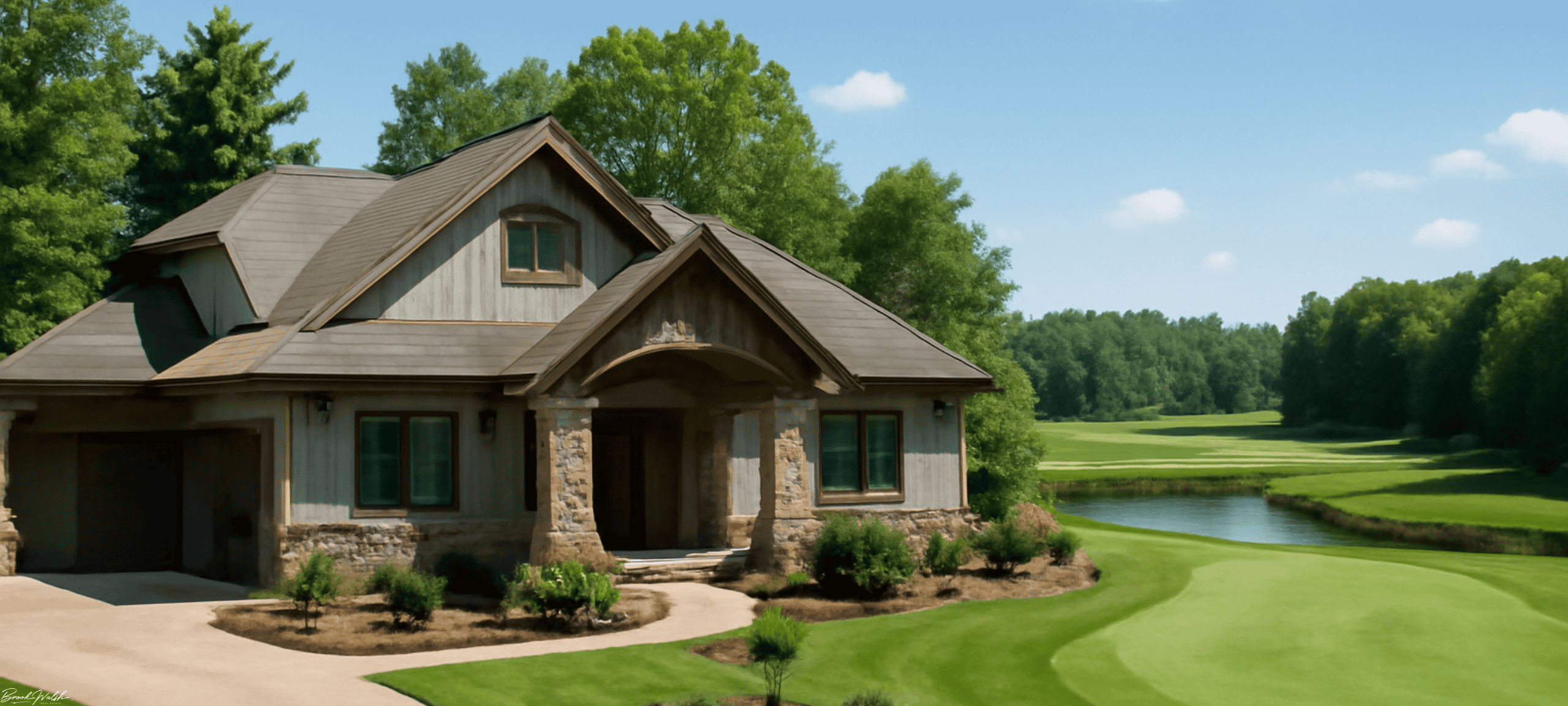 Luxury golf homes for sale near The Natural in Gaylord, Michigan