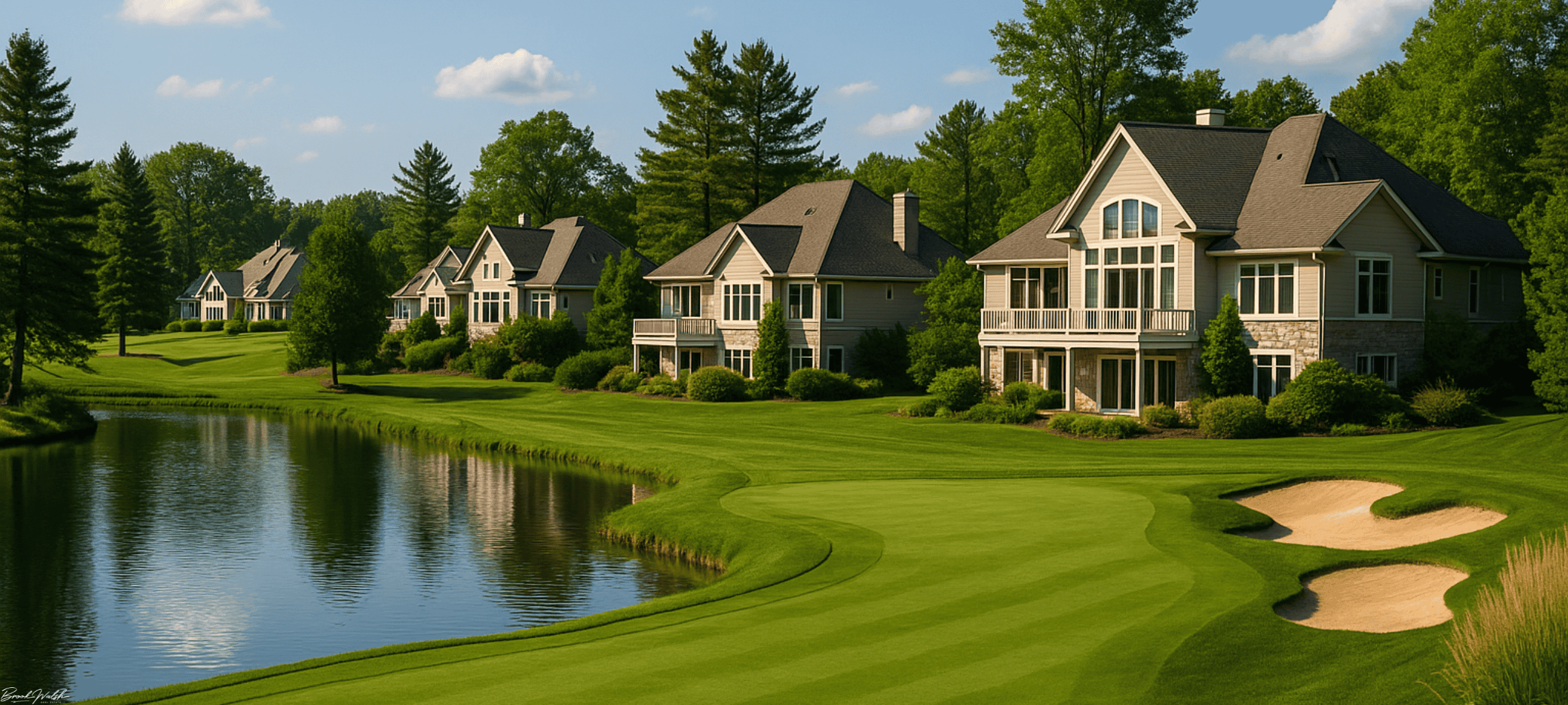 Golf homes for sale in Traverse City, MI with top amenities and courses.